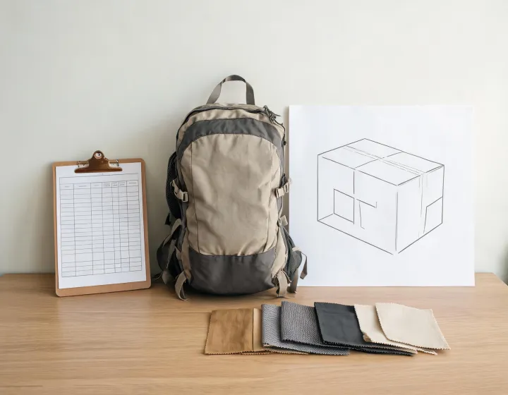 Backpack quote comparison with packaging notes